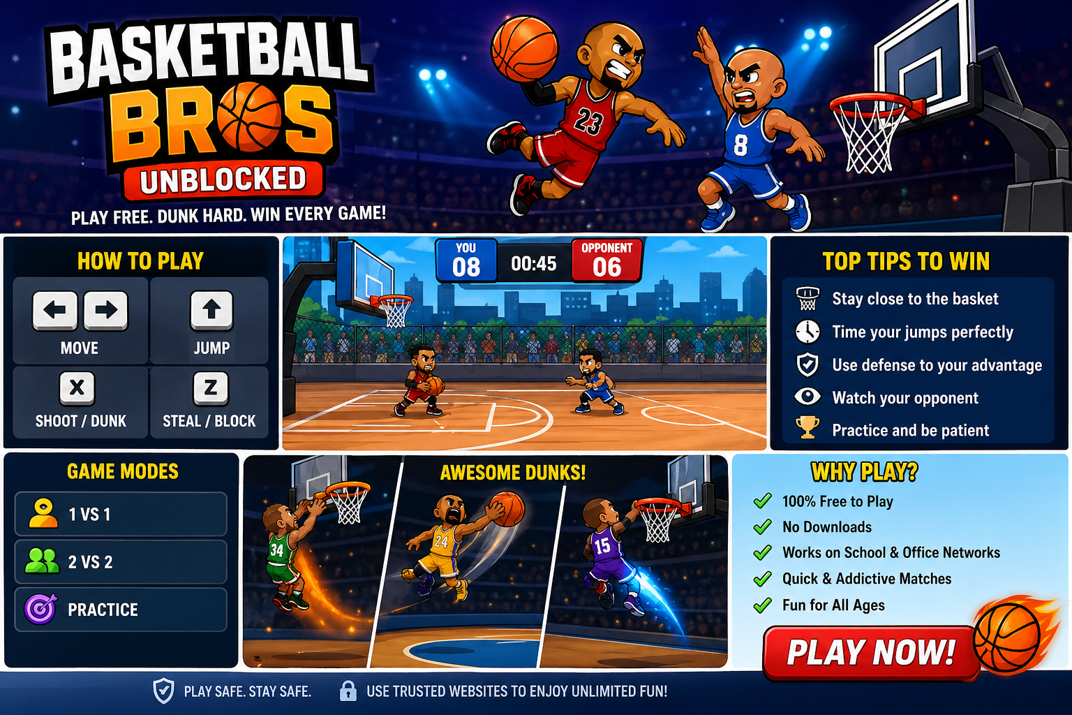 Basketball Bros Unblocked