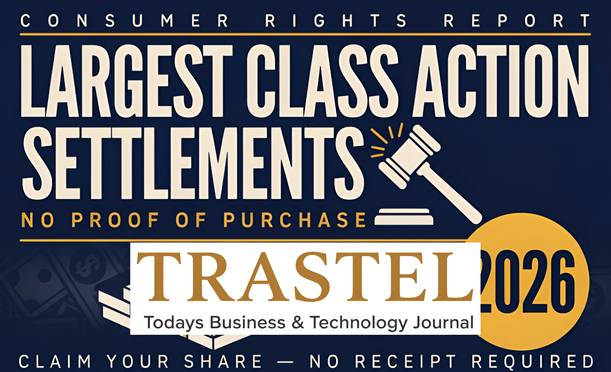 Largest Class Action Settlements No Proof of Purchase 2026